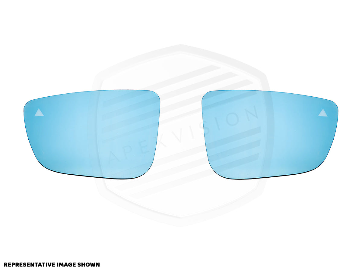 ApexVision Blue Tinted Side View Mirror Glass Set - F32 4-Series-Exterior-Silicon Valley Bimmer