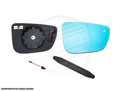 ApexVision Blue Tinted Side View Mirror Glass Set - F8X M2C/ M3/ M4-Exterior-Silicon Valley Bimmer