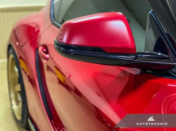 AutoTecknic A90 Supra Smoked Dynamic Sequential LED Turn Signal-Exterior-Silicon Valley Bimmer