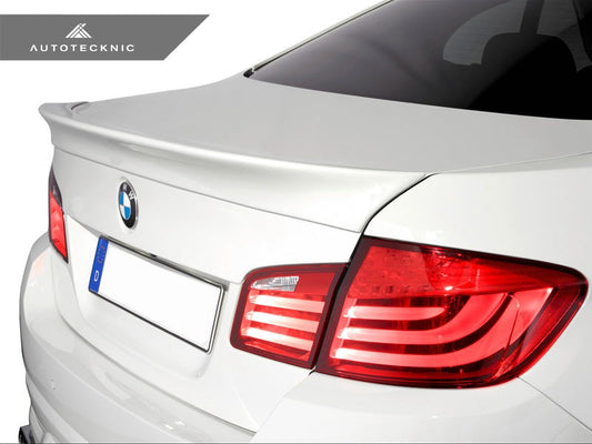 AutoTecknic ABS Low-Kick Trunk Spoiler - BMW F10 5-Series Sedan-Exterior-Silicon Valley Bimmer