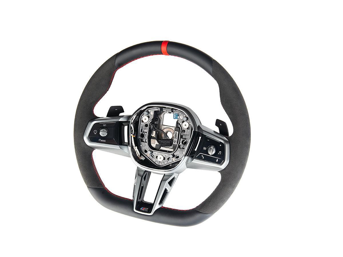 AutoTecknic Alcantara Steering Wheel - G60 5-Series-Interior-Silicon Valley Bimmer