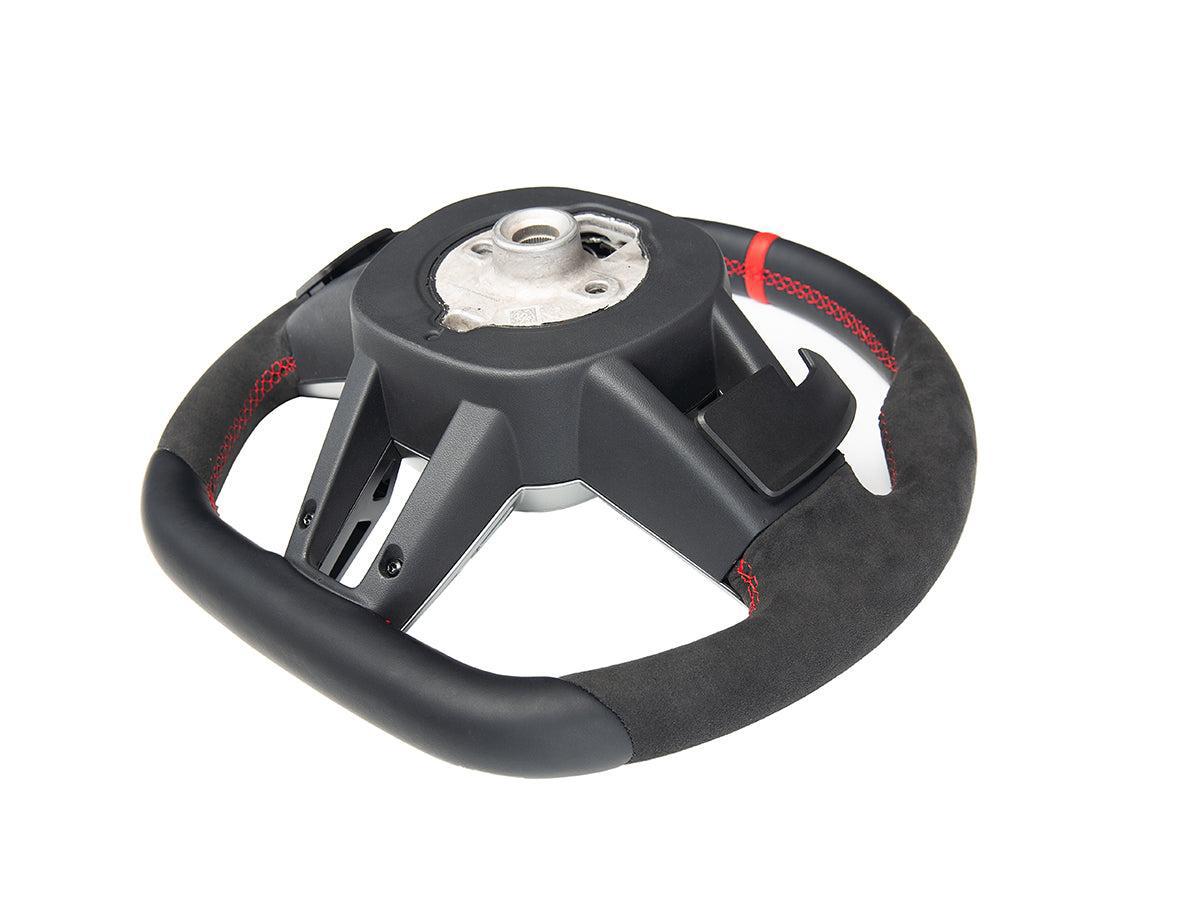 AutoTecknic Alcantara Steering Wheel - G60 5-Series-Interior-Silicon Valley Bimmer