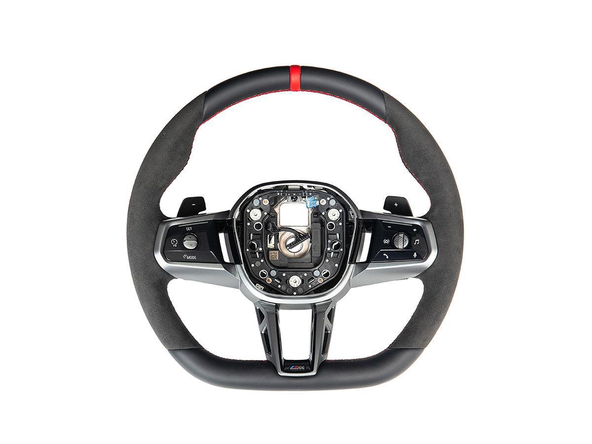 AutoTecknic Alcantara Steering Wheel - G60 5-Series-Interior-Silicon Valley Bimmer