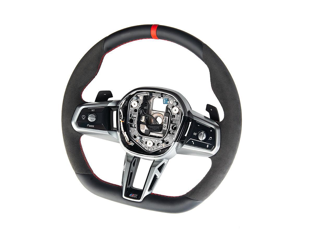 AutoTecknic Alcantara Steering Wheel - G60 5-Series-Interior-Silicon Valley Bimmer