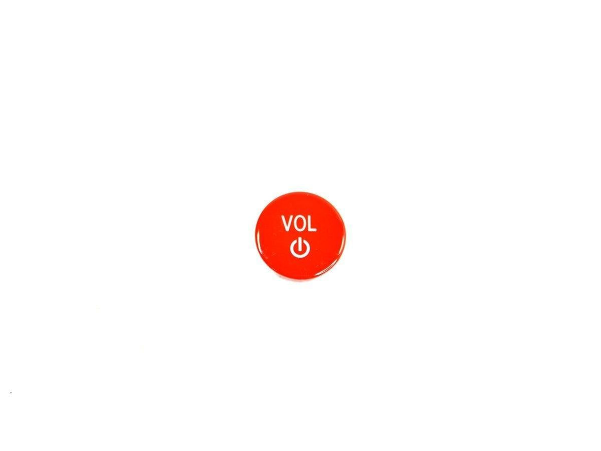 AutoTecknic Bright Red Audio Volume Button - BMW F90 M5-Interior Accessories-Silicon Valley Bimmer