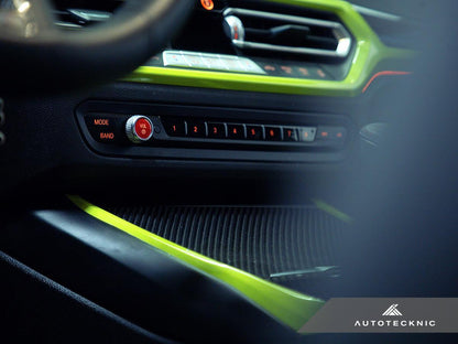 AutoTecknic Bright Red Audio Volume Button - BMW G30/ G31 5 Series-Interior Accessories-Silicon Valley Bimmer
