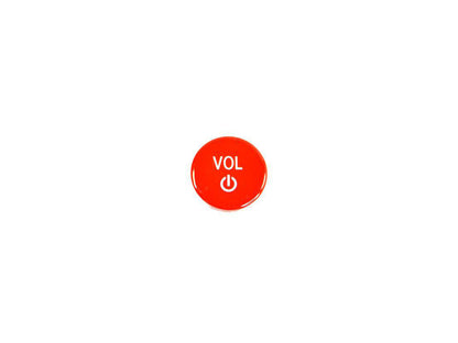 AutoTecknic Bright Red Audio Volume Button - G14/ G15/ G16 8-Series-Interior-Silicon Valley Bimmer