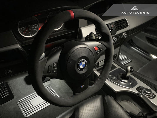 AutoTecknic Bright Red M Button - E60 M5 | E63/ E64 M6-Interior-Silicon Valley Bimmer