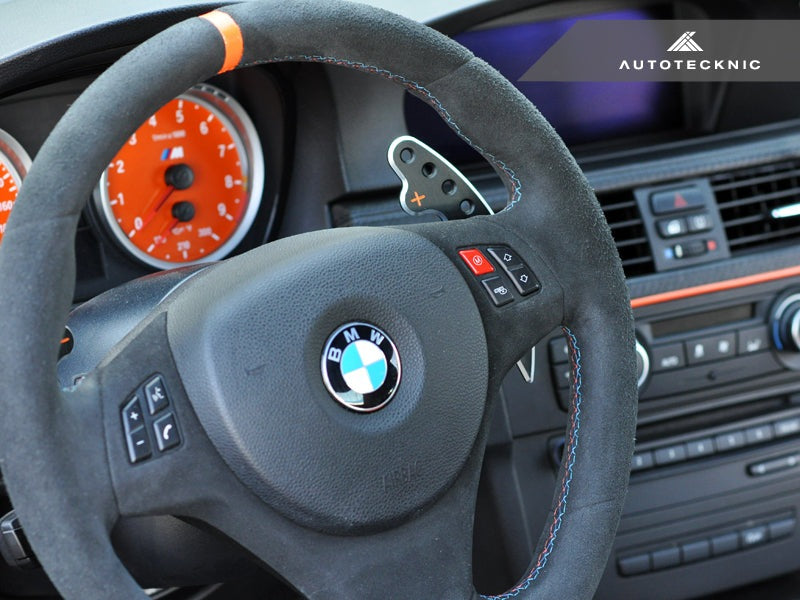 AutoTecknic Bright Red M Button - E9X M3-Interior-Silicon Valley Bimmer