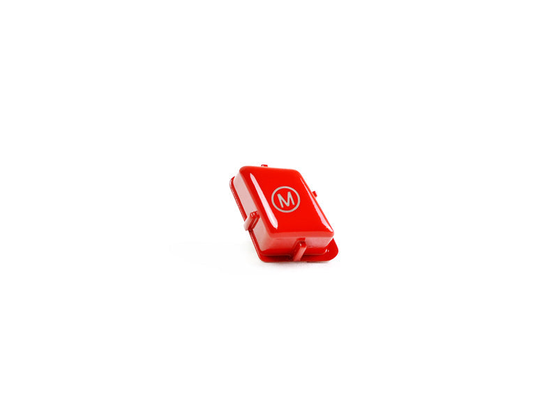 AutoTecknic Bright Red M Button - E9X M3-Interior-Silicon Valley Bimmer