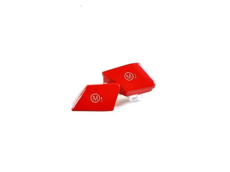 AutoTecknic Bright Red M1/ M2 Button Set - F87 M2-Interior-Silicon Valley Bimmer