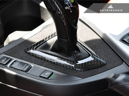 AutoTecknic Carbon Alcantara Shift Console Trim - F87 M2 | F20 1-Series | F22 2-Series-Interior-Silicon Valley Bimmer
