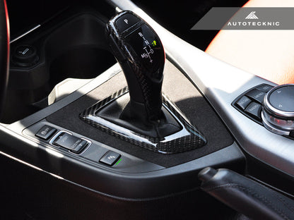 AutoTecknic Carbon Alcantara Shift Console Trim - F87 M2 | F20 1-Series | F22 2-Series-Interior-Silicon Valley Bimmer