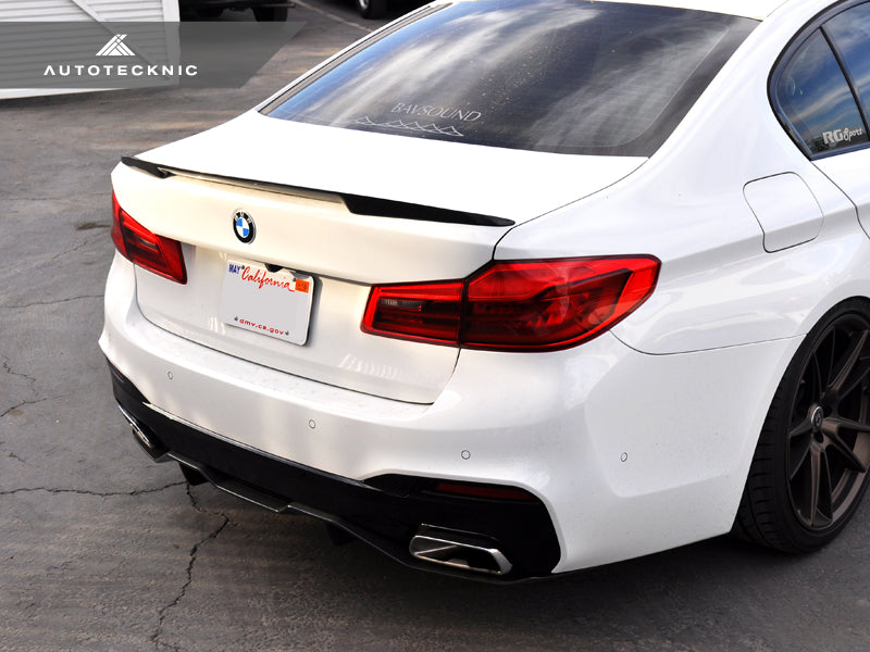 AutoTecknic Carbon Competition Extended-Kick Trunk Spoiler - F90 M5 | G30 5-Series-Exterior-Silicon Valley Bimmer