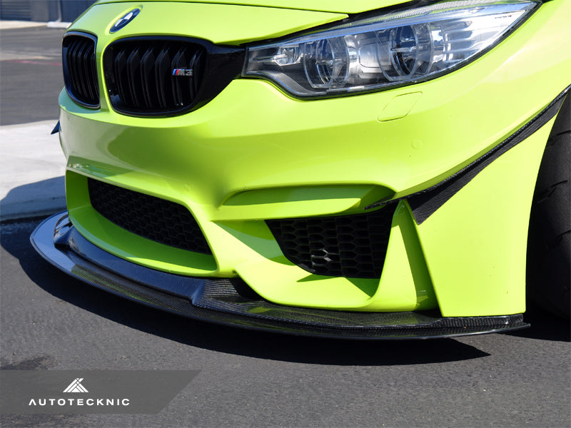 AutoTecknic Carbon Competition Front Aero Lip - F80 M3 | F82/ F83 M4-Exterior-Silicon Valley Bimmer