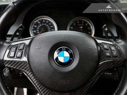 AutoTecknic Carbon Competition Shift Paddles - BMW E9X M3 | E70 X5M | E71 X6M M-DCT-Interior-Silicon Valley Bimmer