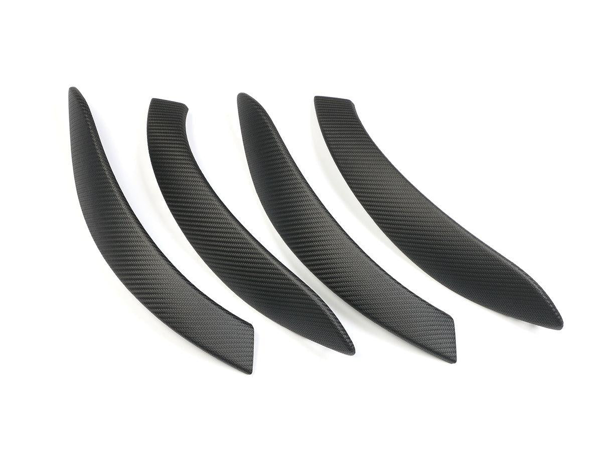 AutoTecknic Carbon Door Grip Handle Trim Set - F30 3-Series | F32 4-Series-Interior-Silicon Valley Bimmer