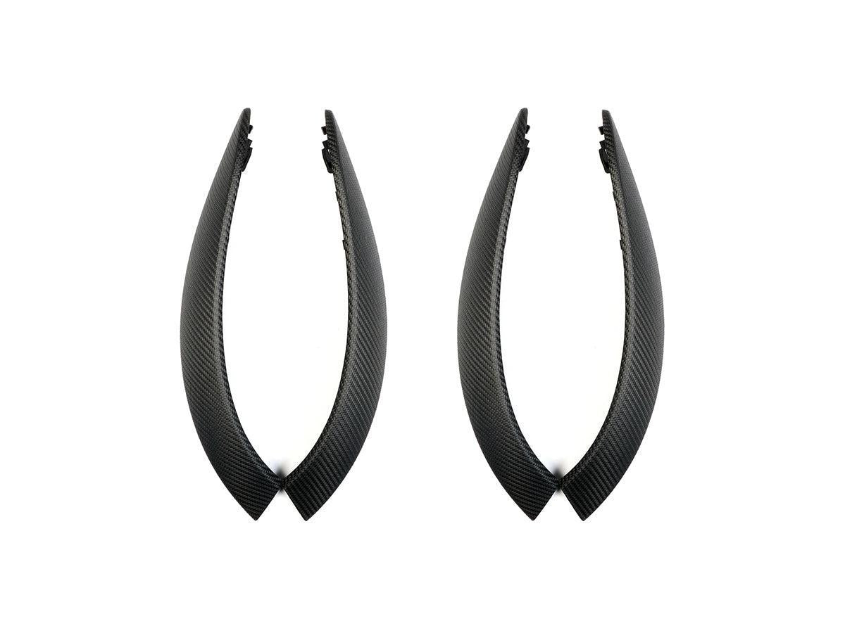 AutoTecknic Carbon Door Grip Handle Trim Set - F30 3-Series | F32 4-Series-Interior-Silicon Valley Bimmer