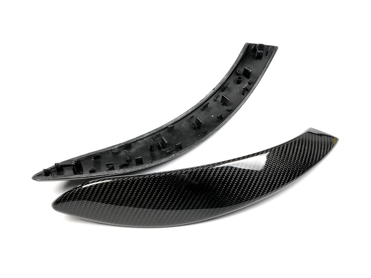 AutoTecknic Carbon Door Grip Handle Trim Set - F30 3-Series | F32 4-Series-Interior-Silicon Valley Bimmer