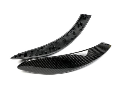 AutoTecknic Carbon Door Grip Handle Trim Set - F30 3-Series | F32 4-Series-Interior-Silicon Valley Bimmer