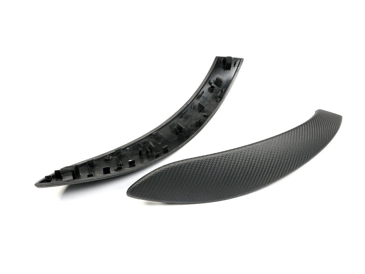 AutoTecknic Carbon Door Grip Handle Trim Set - F30 3-Series | F32 4-Series-Interior-Silicon Valley Bimmer