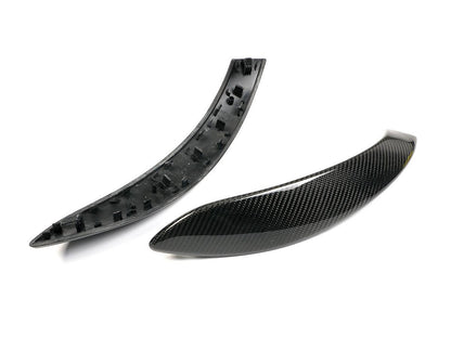 AutoTecknic Carbon Door Grip Handle Trim Set - F30 3-Series | F32 4-Series-Interior-Silicon Valley Bimmer