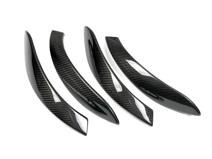 AutoTecknic Carbon Door Grip Handle Trim Set - F8X M3/ M4-Interior-Silicon Valley Bimmer