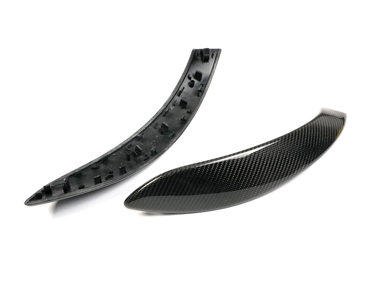 AutoTecknic Carbon Door Grip Handle Trim Set - F8X M3/ M4-Interior-Silicon Valley Bimmer