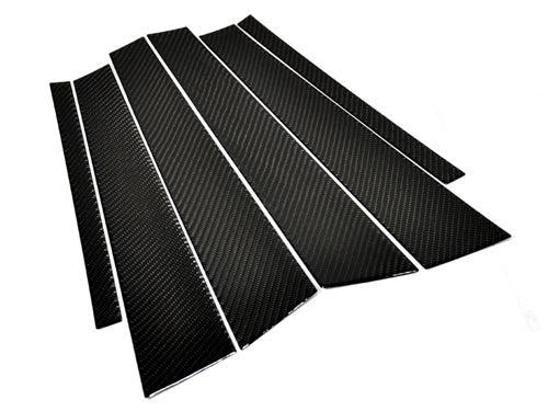 AutoTecknic Carbon Fiber B & C Pillar Covers - BMW F30 3-Series Sedan-Exterior-Silicon Valley Bimmer
