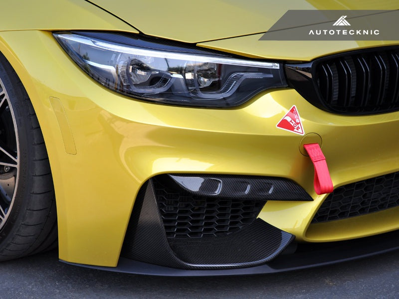 AutoTecknic Carbon Fiber Competition Bumper Trim - F80 M3 | F82/ F83 M4-Exterior-Silicon Valley Bimmer