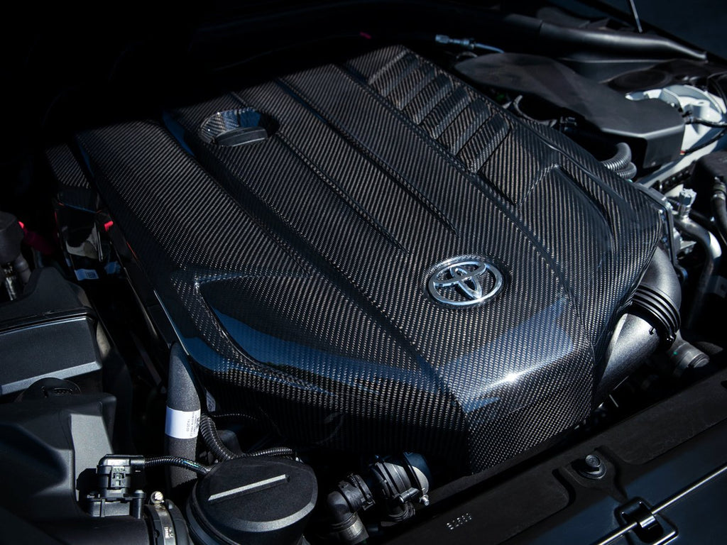 AutoTecknic Carbon Fiber Engine Cover - A90 Supra-Exterior-Silicon Valley Bimmer