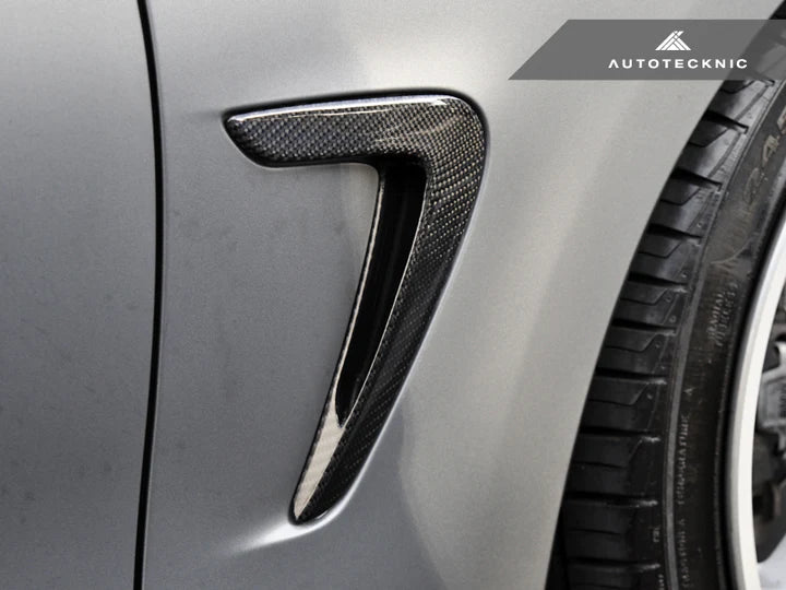 AutoTecknic Carbon Fiber Fender Trim - F32/ F33/ F36 4-Series-Exterior-Silicon Valley Bimmer