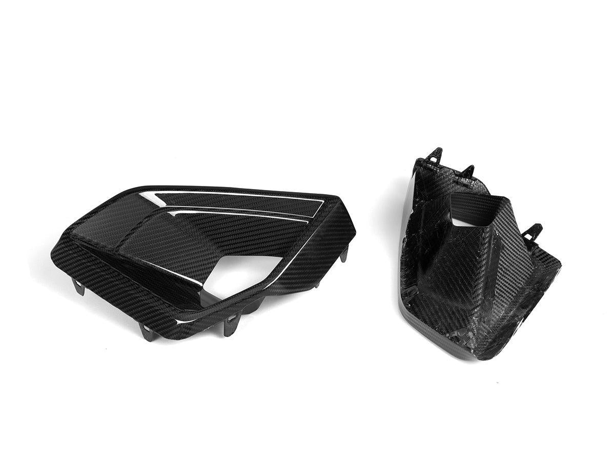AutoTecknic Carbon Fiber Front Bumper Air Vent Set - G05 X5 M-Sport LCI-Exterior-Silicon Valley Bimmer