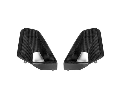 AutoTecknic Carbon Fiber Front Bumper Air Vent Set - G05 X5 M-Sport LCI-Exterior-Silicon Valley Bimmer
