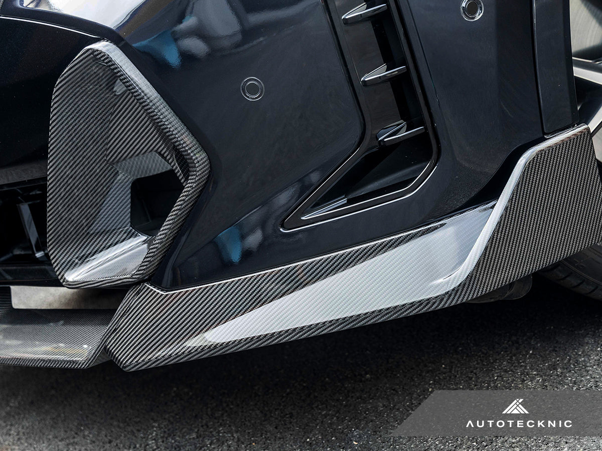 AutoTecknic Carbon Fiber Front Bumper Air Vent Set - G06 X6 M-Sport LCI-Exterior-Silicon Valley Bimmer