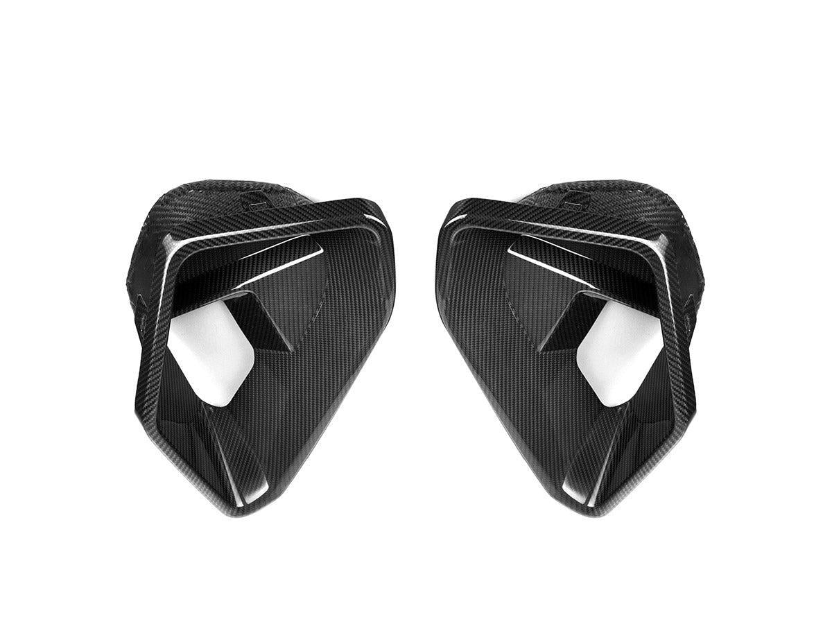 AutoTecknic Carbon Fiber Front Bumper Air Vent Set - G06 X6 M-Sport LCI-Exterior-Silicon Valley Bimmer