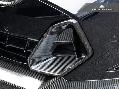 AutoTecknic Carbon Fiber Front Bumper Air Vent Set - G06 X6 M-Sport LCI-Exterior-Silicon Valley Bimmer