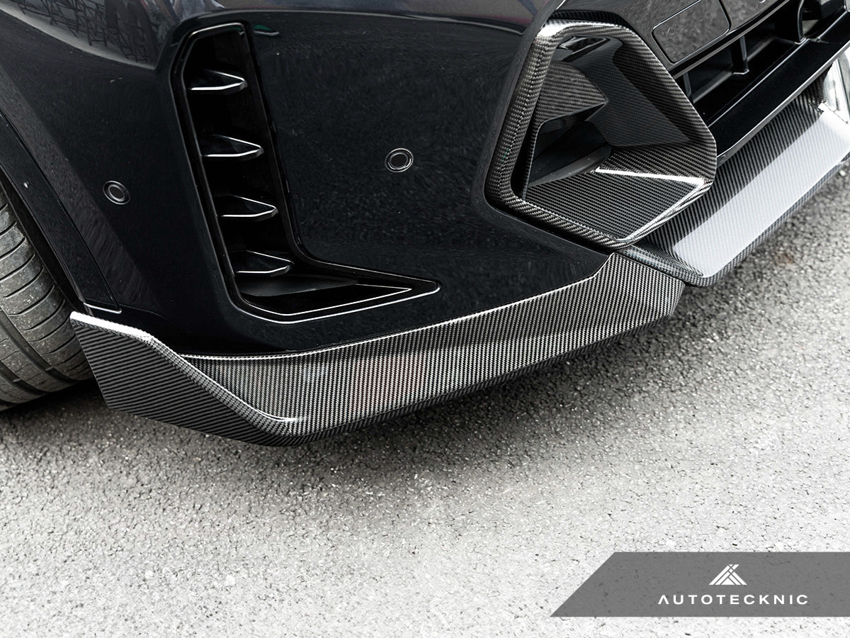 AutoTecknic Carbon Fiber Front Bumper Air Vent Set - G06 X6 M-Sport LCI-Exterior-Silicon Valley Bimmer