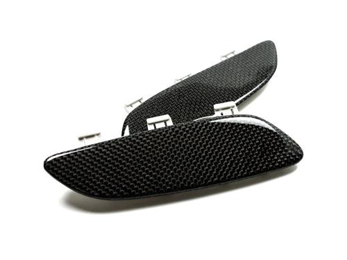 AutoTecknic Carbon Fiber Front Bumper Reflectors - BMW E90 E92 E93 M3 (2008-2013)-Exterior-Silicon Valley Bimmer
