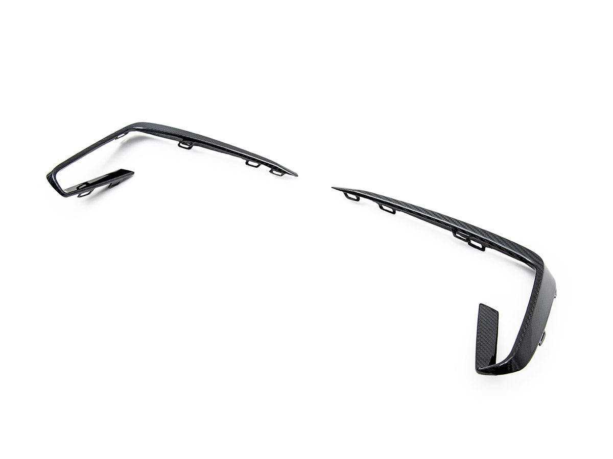 AutoTecknic Carbon Fiber Front Bumper Trim Set - G01 X3 | G02 X4 M40I Pre-LCI-Exterior-Silicon Valley Bimmer
