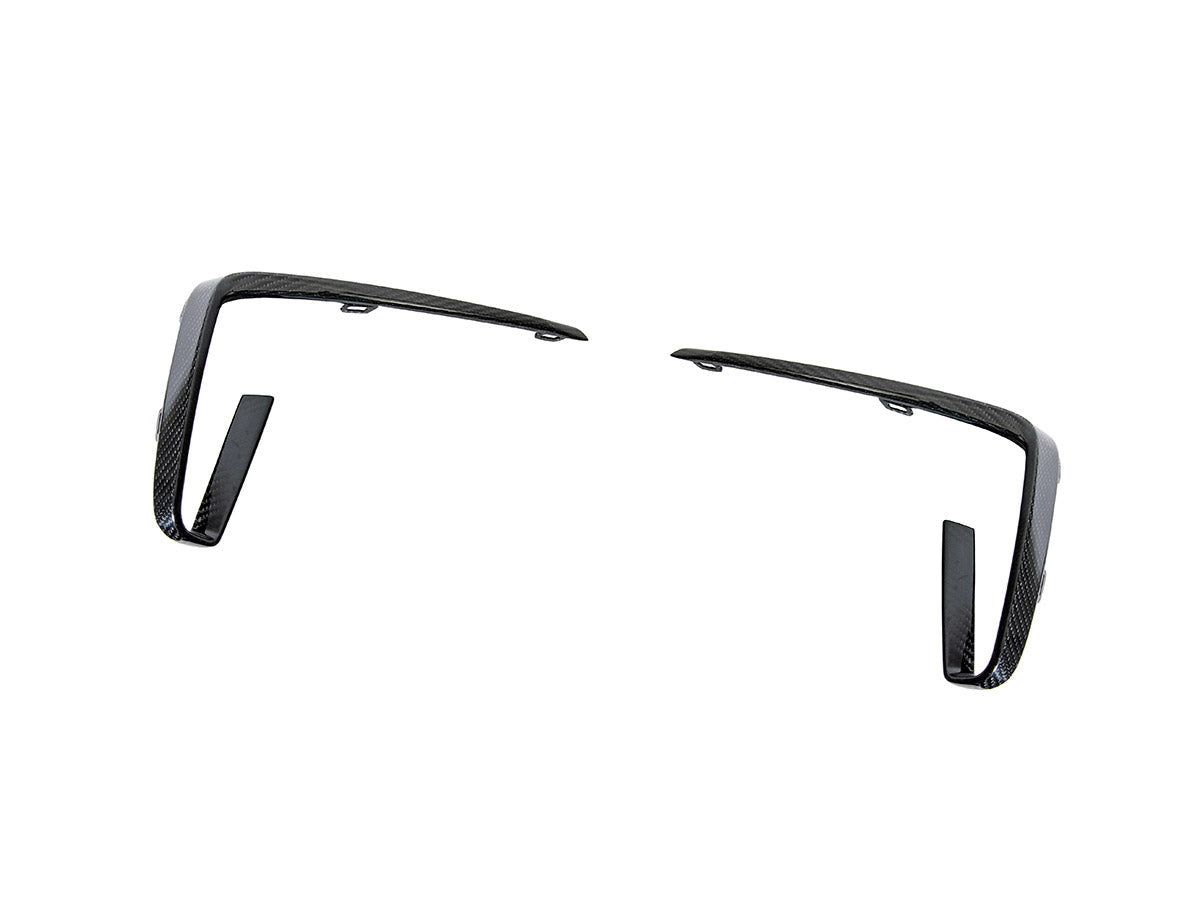 AutoTecknic Carbon Fiber Front Bumper Trim Set - G01 X3 | G02 X4 M40I Pre-LCI-Exterior-Silicon Valley Bimmer