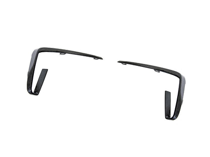AutoTecknic Carbon Fiber Front Bumper Trim Set - G01 X3 | G02 X4 M40I Pre-LCI-Exterior-Silicon Valley Bimmer