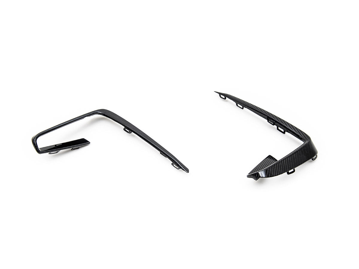AutoTecknic Carbon Fiber Front Bumper Trim Set - G01 X3 | G02 X4 M40I Pre-LCI-Exterior-Silicon Valley Bimmer