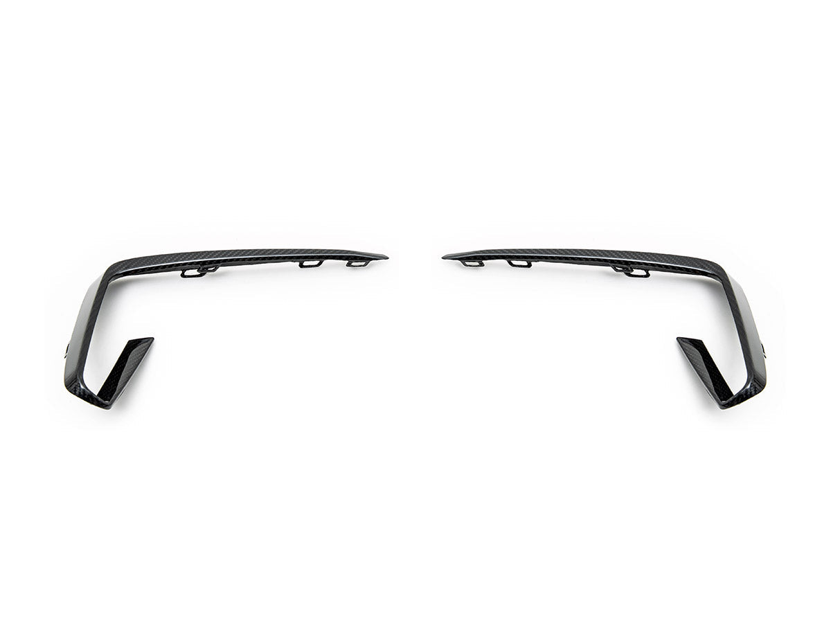 AutoTecknic Carbon Fiber Front Bumper Trim Set - G01 X3 | G02 X4 M40I Pre-LCI-Exterior-Silicon Valley Bimmer