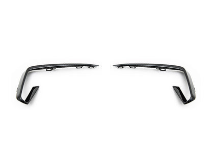AutoTecknic Carbon Fiber Front Bumper Trim Set - G01 X3 | G02 X4 M40I Pre-LCI-Exterior-Silicon Valley Bimmer