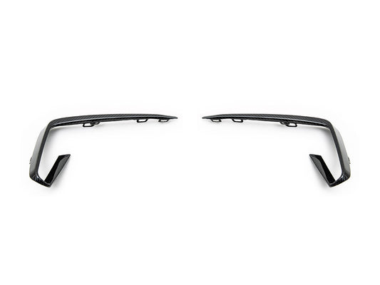 AutoTecknic Carbon Fiber Front Bumper Trim Set - G01 X3 | G02 X4 M40I Pre-LCI-Exterior-Silicon Valley Bimmer