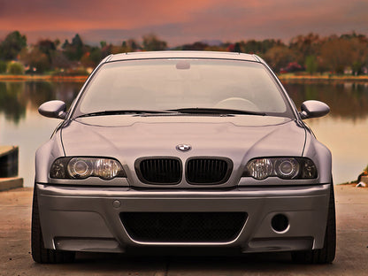AutoTecknic Carbon Fiber Front Grille Set - E46 3-Series Coupe Pre-Facelift | M3-Exterior-Silicon Valley Bimmer