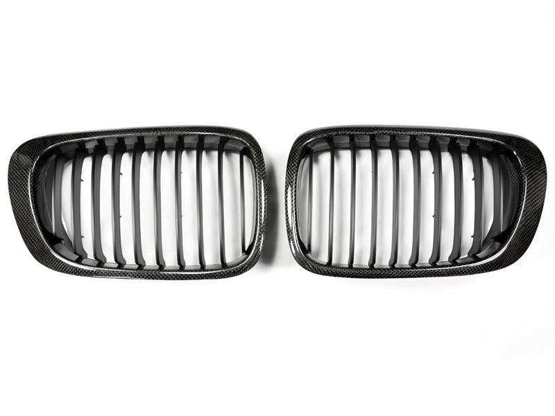 AutoTecknic Carbon Fiber Front Grille Set - E46 3-Series Coupe Pre-Facelift | M3-Exterior-Silicon Valley Bimmer