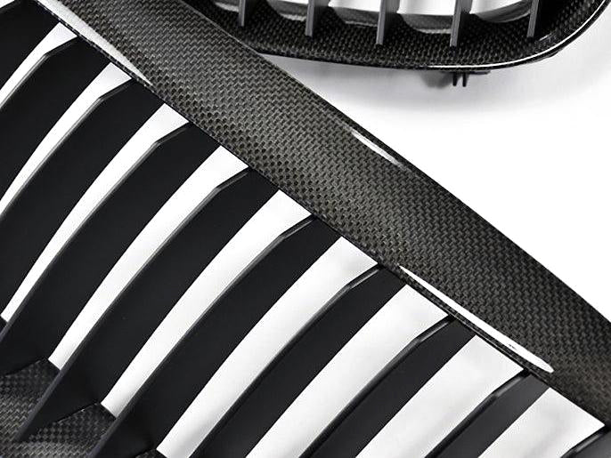 AutoTecknic Carbon Fiber Front Grille Set - E63/ E64 6-Series & M6-Exterior-Silicon Valley Bimmer