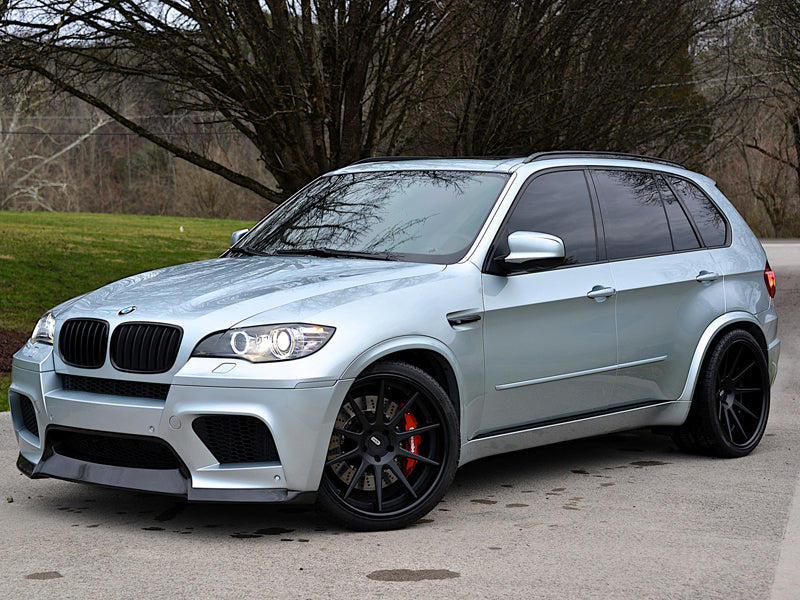 AutoTecknic Carbon Fiber Front Grille Set - E70 X5 / X5M | E71 X6 / X6M-Exterior-Silicon Valley Bimmer